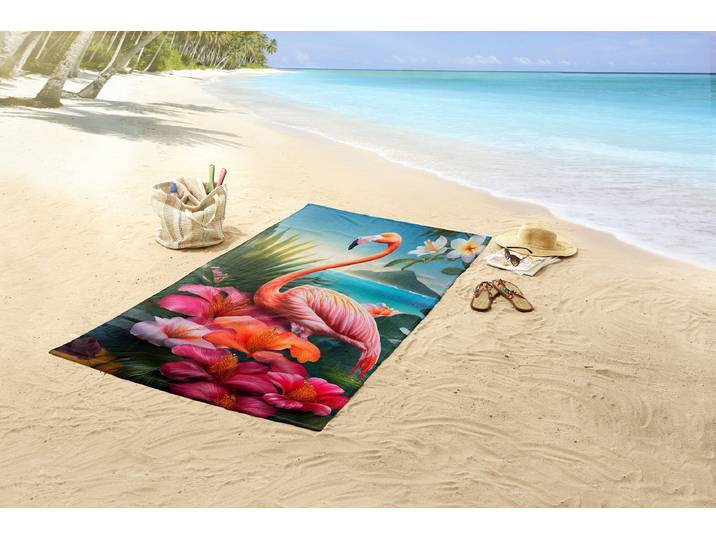 Serviette de plage Jerry 100 x 180cm Multicolore