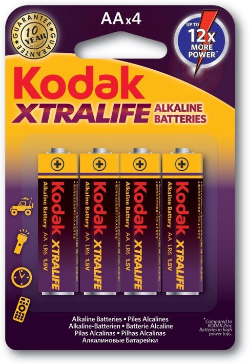 PILHA KODAK XTRALIFE AA