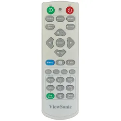Viewsonic A-00010005, 5F.262J3.061 Original Fernbedienung (Gerätespezifische Fernbedienung, Infrarot), Fernbedienung, Schwarz