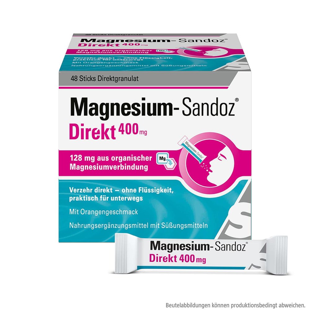Hexal AG Magnesium-Sandoz® Direkt 400 mg Sticks 14210072