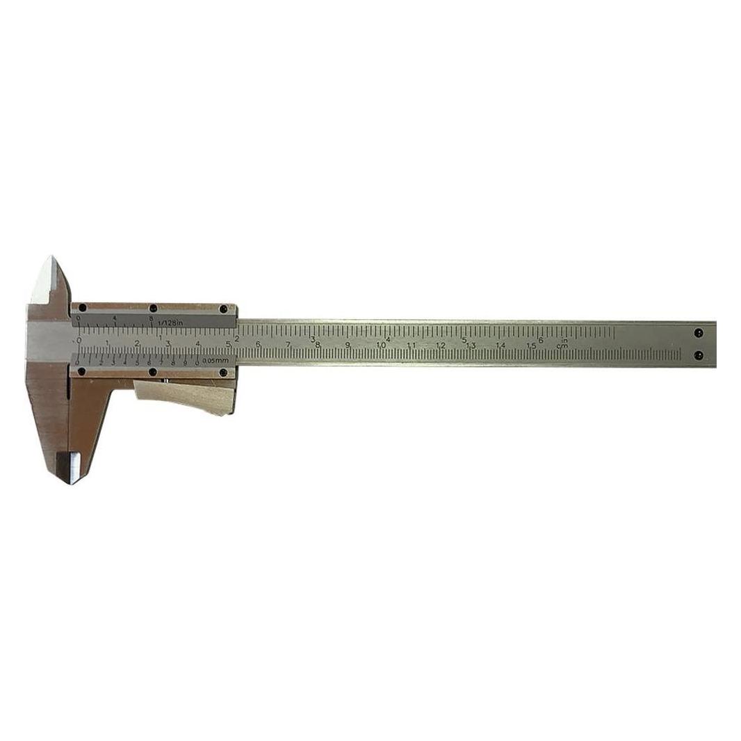 Kunzer Werkstattmessschieber Messschieber mit analoger Anzeige (15 cm) (7MMS01)