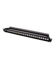 ROTRONIC-SECOMP Roline Patch Panel Schwarz 48,3 cm 19" 24 Ports (26.11.0360)