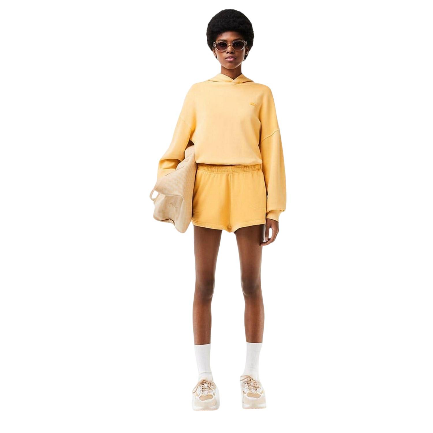 Lacoste - Sweat-Shorts für Damen (Goldener Dunst)