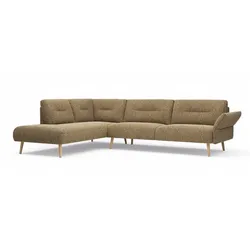 JAKOBSEN COPENHAGEN Ecksofa Stina Stoff Gelb Curry