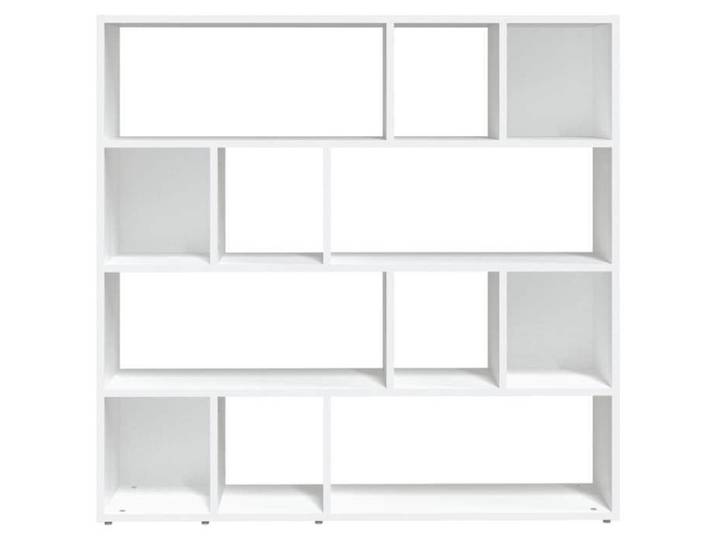 JM Bibliothèque polyvalente/Cloison de séparation Blanc 105x24x102 cm LV17