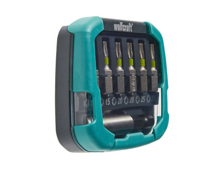 Wolfcraft Bit-Box Solid TX7 T10, T15, T20, T25