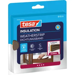 TESA 05463 BR - Dichtungsband tesa® INSULATION S, 6 m, braun