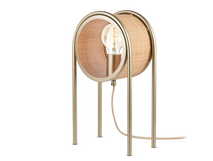 Lampe À Poser En Fibre Naturelle - Bob