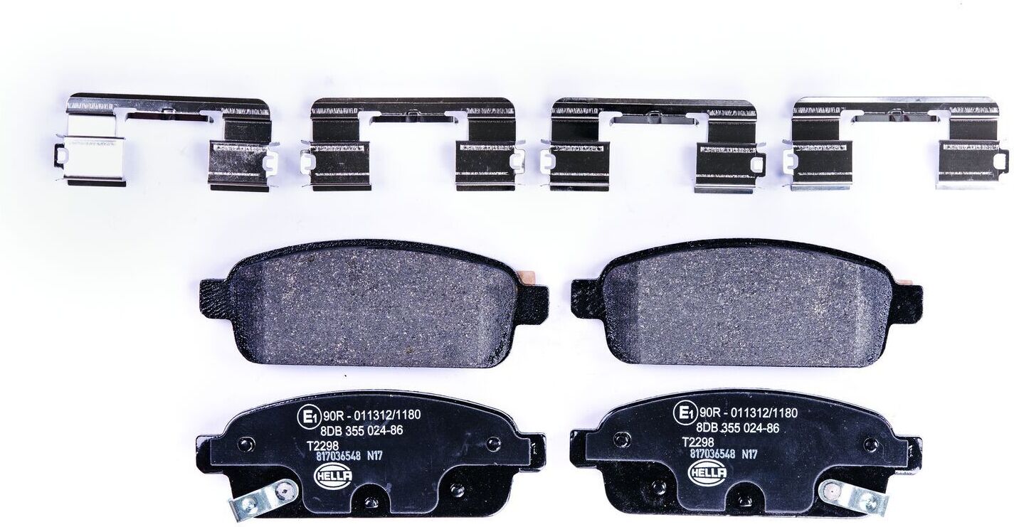 HELLA 8DB 355 024-861 Brake pad set
