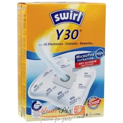 3x Swirl Y30/4 MP Plus Ds-Filter, Staubsaugerbeutel