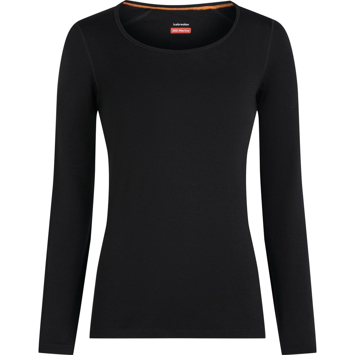Icebreaker W Mer 260 Tech Long Sleeve Scoop black (IB001) M 0A5727IB001-M