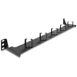 Delock 19′′ LWL Rangierpanel 1 HE schwarz