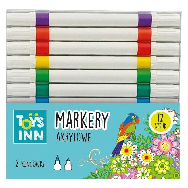 Stnux Acrylmarker, zwei Spitzen, 12 Stück (12x) (STN9162)