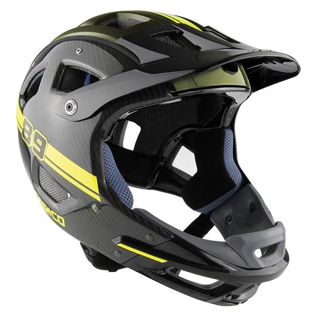 Casco MTB Full Face Carbon Neon L 58-62 Helm (58 - 62 cm) (57834014)