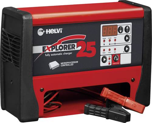Helvi 77250 Kfz-Ladegerät 12 V, 24V 25 A, 12.5A 25 A, 12.5A