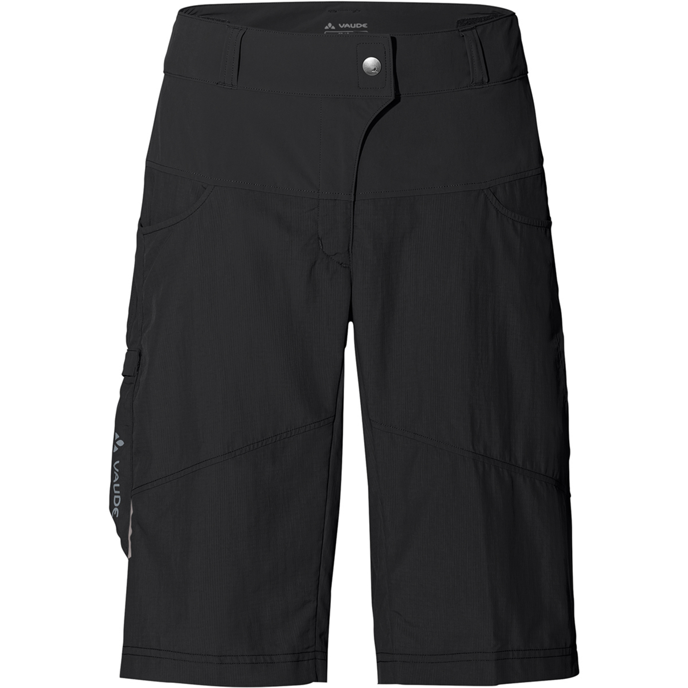 Vaude Qimsa MTB Hose kurz Damen Fahrradhose schwarz Größe M Mountainbike Elastisch