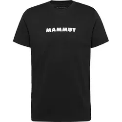 MAMMUT Herren Shirt Mammut Core T-Shirt Men Logo, Größe L in Schwarz Schwarz