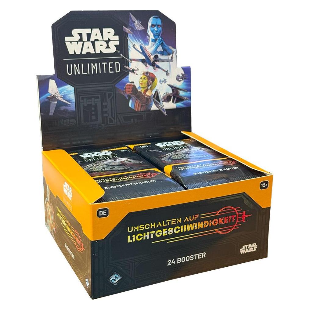 FFG Star Wars: Unlimited - Umschalten auf Lichtgeschwindigkeit (Booster-Display) (Deutsch, 2 - 6 Spieler) (FFGD3713)