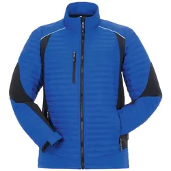 Steppjacke "AIR" Outdoor - L - blau/schwarz