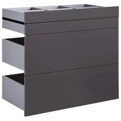 Schubladenset Unit in Anthrazit