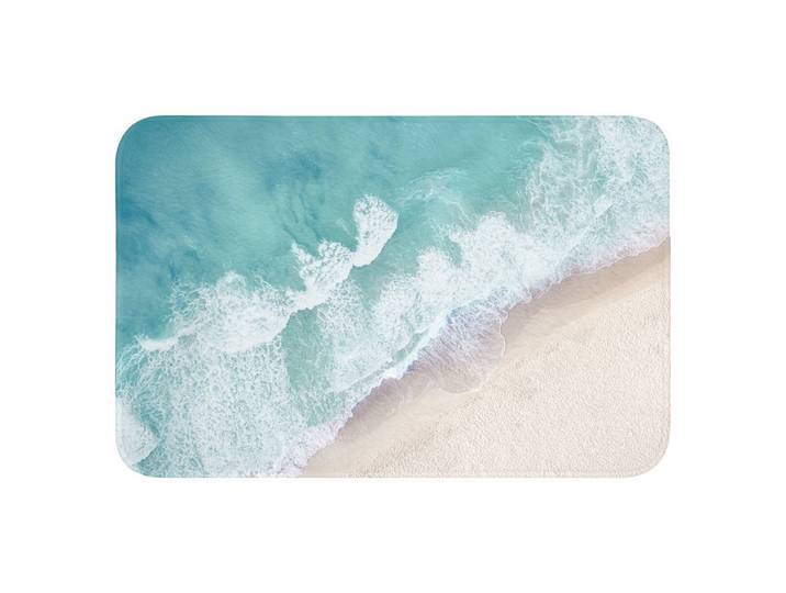 BADEMATTE Strand - Meer - Natur - Sommer Rutschfest 60x40 cm