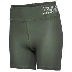 HUMMEL hmlTE FUNDAMENTAL MW TIGHT SHORTS climbing ivy XL