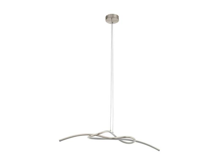 Eglo Hängeleuchte, Weiss, Nickelfarben, Kunststoff, Metall, organisch, F, 20x150x90 cm, Lampen & Leuchten, Innenbeleuchtung, Hängelampen, Pendelleuchte