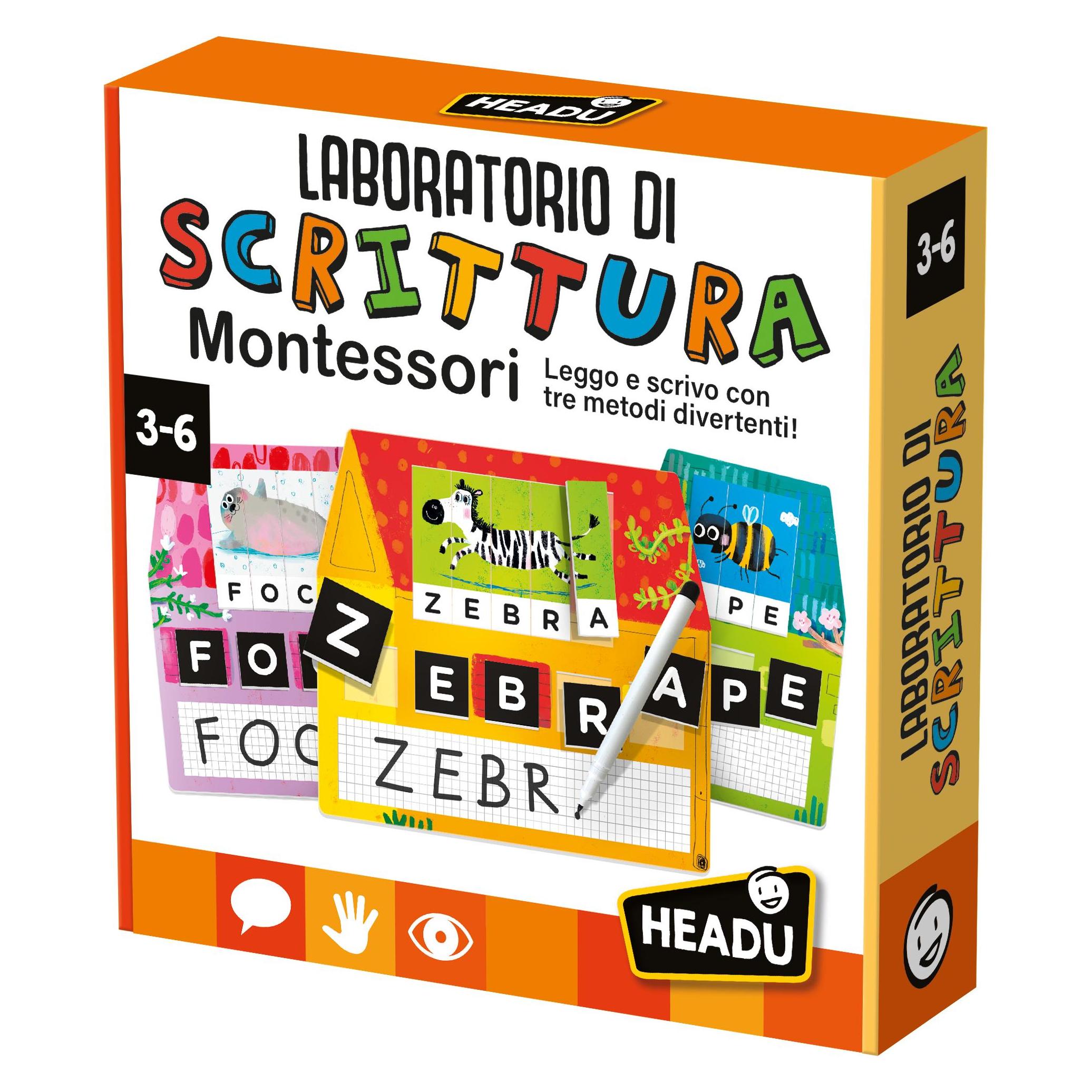 Sombo Laboratorio di Scrittura Montessori (Italienisch, 3 - 6 Jahre) (043.23578)