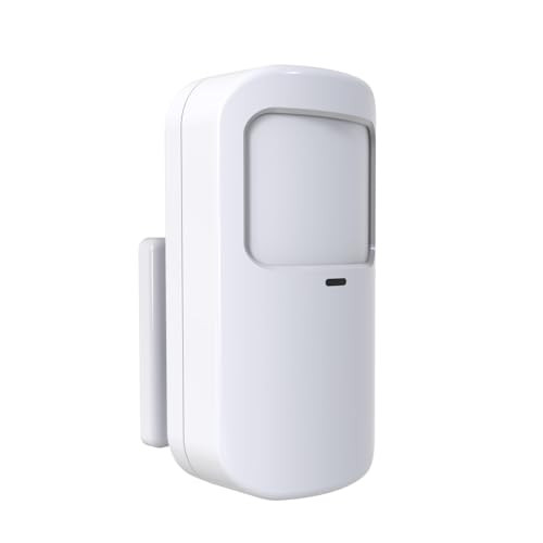KYF PIR-bewegingsmelder met 12 m bereik en 110 graden hoek, dierbestendig tot 15 kg, compatibel met KYF-ALARM-012 en KYF-CAM-027