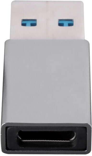 4smarts USB-C til USB-A Adapter - USB 3.0 - 2 Stk. - Grå