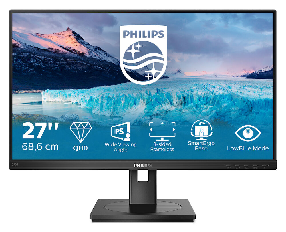 Philips S-Line 275S1AE 27 Zoll WQHD IPS Panel 16:9 75 Hz Monitor