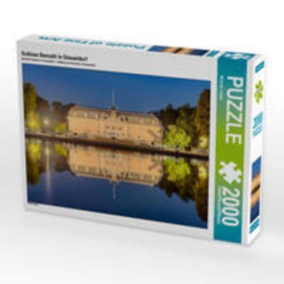 CALVENDO Puzzle Schloss Benrath in Düsseldorf 2000 Teile Puzzle quer | 2000 Teile Lege-Größe 90 × 67 cm Foto-Puzzle für glückliche Stunden