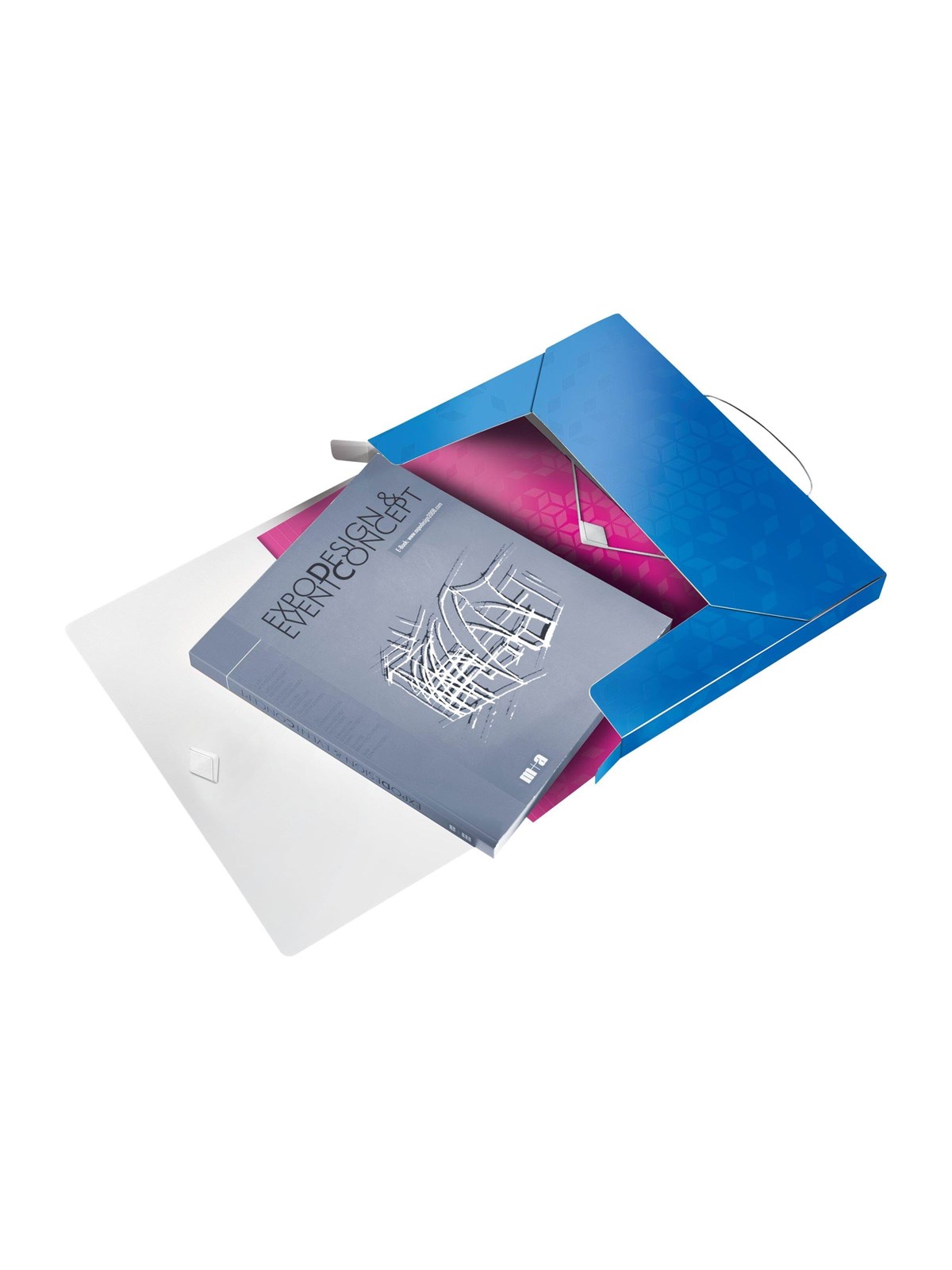 Leitz WOW Ablagebox Blau
