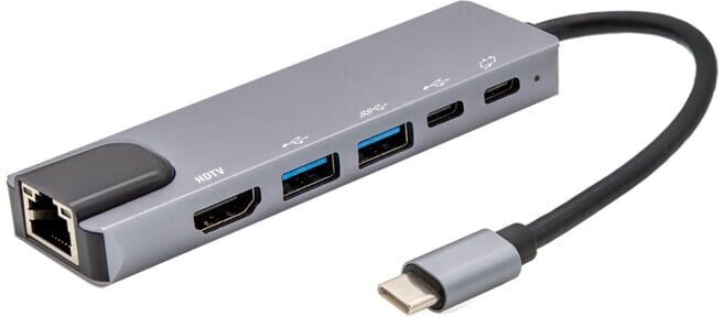 e+p Adaptateur multiport USB-C MPA 6 6 ports (000257060000)