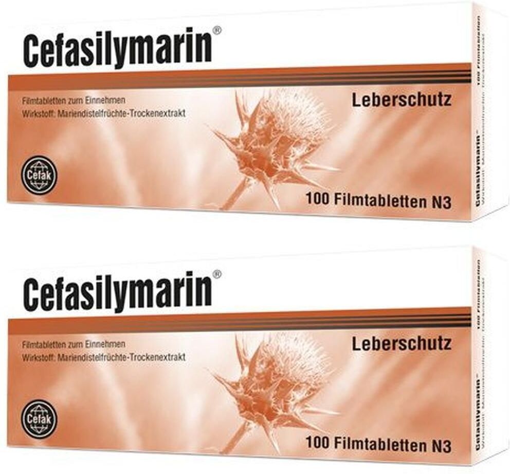 Cefasilymarin Filmtabletten 2x 2x100 St