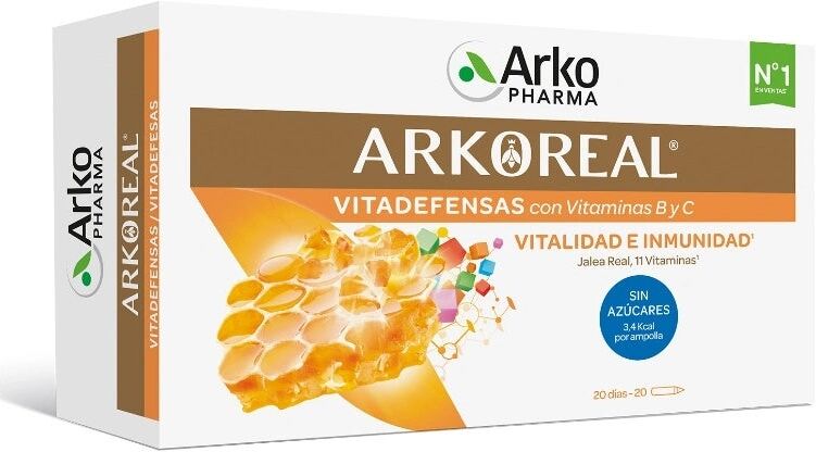 Arkoreal Jalea Real Vitadefensas 20 Ampollas