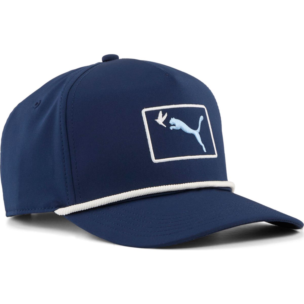 Puma Chasing Birdies Rope Cap deep navy-spring blue-warm white (01) OSFA 027559-01-OSFA