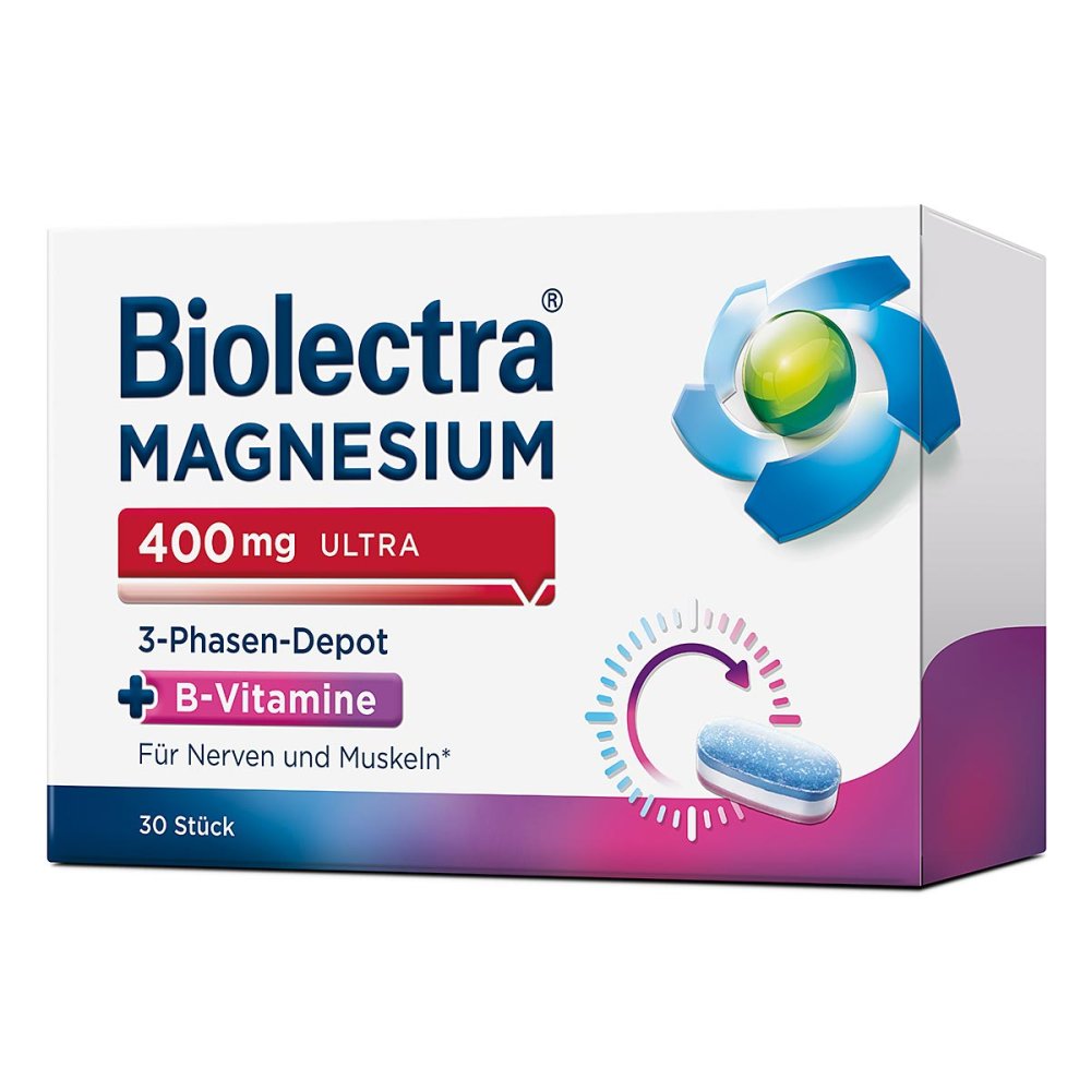 HERMES Arzneimittel GmbH Biolectra Magnesium 400 mg 3-Phasen-Depot 16604993