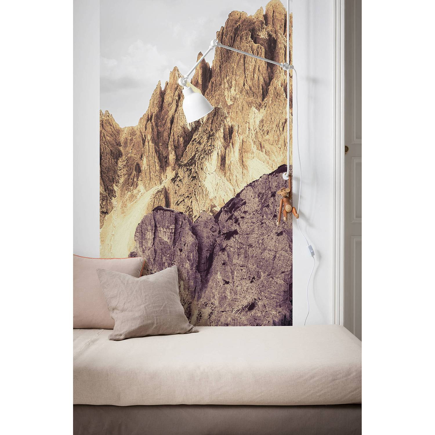 home24 Fotobehang Peaks Color Mural Breedte: 100 cm