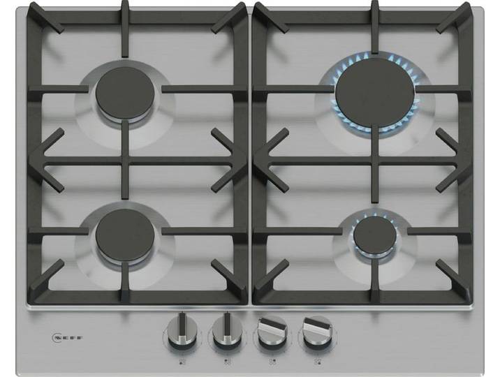 Neff N 70, Gaskochfeld, 60 cm, Edelstahl, T26CIP8N0, ID T26CIP8N0