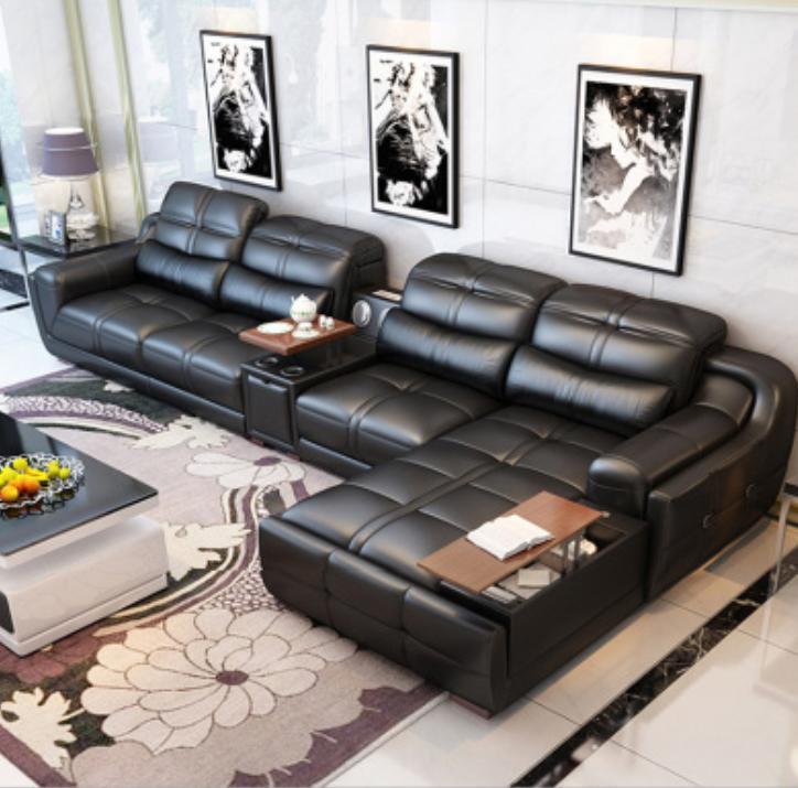 Sofa Couch Ecksofa L-Form Polster Modern Relax Sitz Luxus Möbel Wohnlandschaft