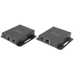 Digitus DS-55519 1 Port HDMI Extender Set Schwarz