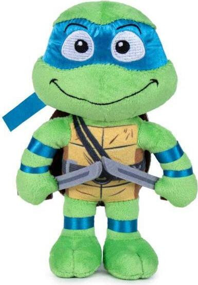 Play by Play Leonardo Ninja Turtles Knuffel, Blau, 30 cm