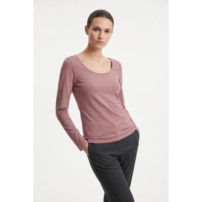 Vero Moda "VMMAXI MY LS SOFT LONG U-NECK NOOS" Baumwollmischung, regular fit