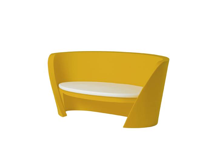 SLIDE canapé RAP (Jaune - Polyéthylène)