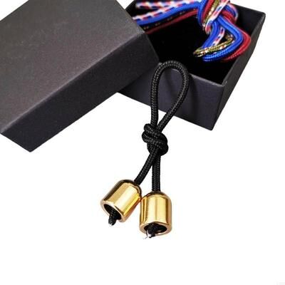 DynamicDeals Copper Begleri Skill Toy Anxiety Relief Fidget Toy For Focus, Finger Dexterity & Stress Relief 1pcs Lingdang