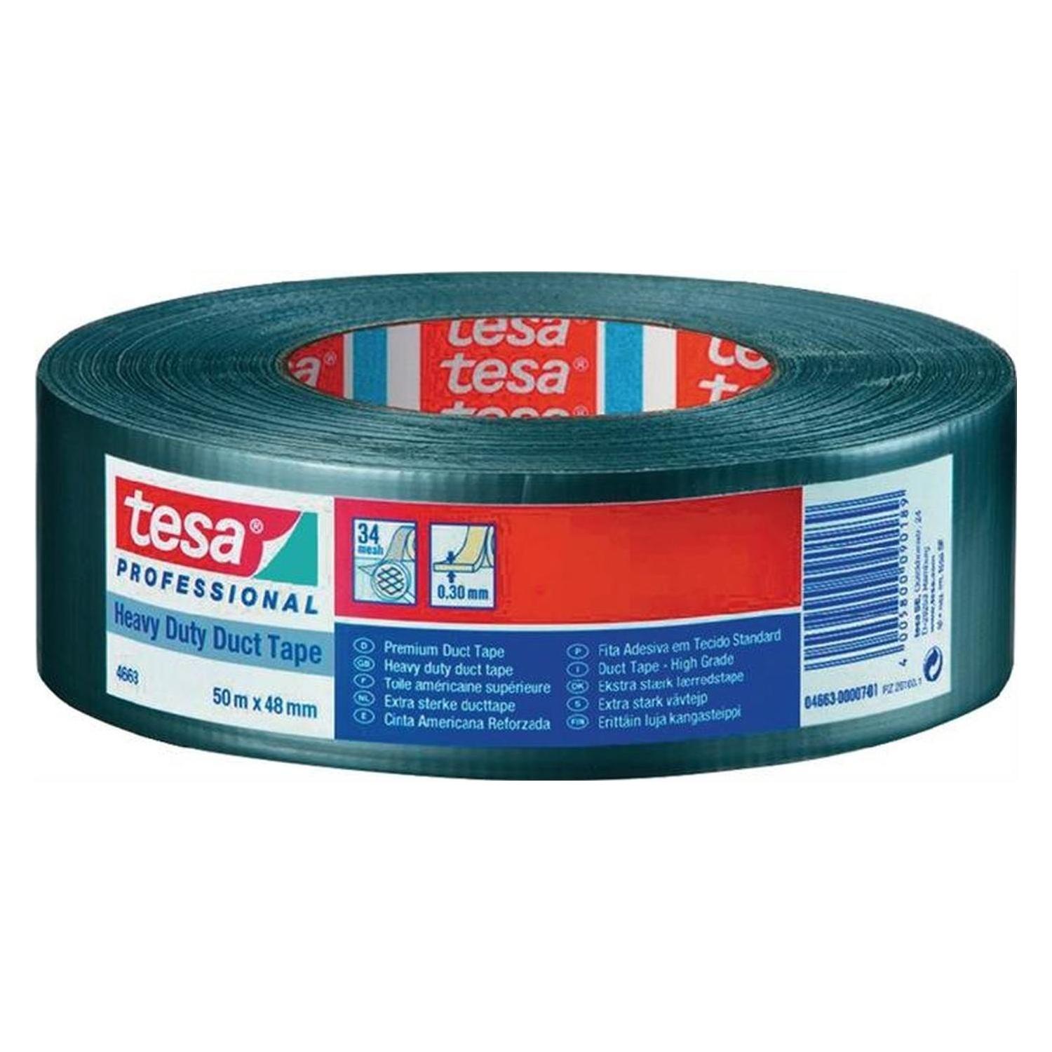 tesa Nastri per cemento e calcestruzzo 4663 Premium / 48 mm / 50 m (48 mm) (04663-00007-02)
