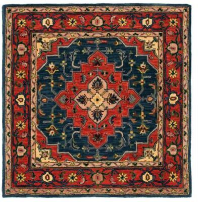 SAFAVIEH Handmade Heritage Lerke Traditional Wool Rug