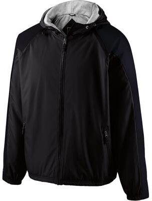 Holloway 229111 Homefield Jacket in Black size 2XL   Polyester