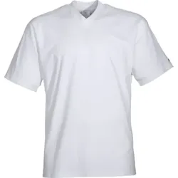 Job T-Shirt TIMON weiß V-Ausschnitt - L